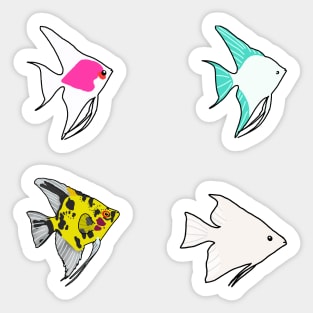 Angelfish Sticker